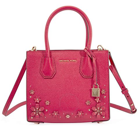 michael kors mercer medium pink|michael kors mercer gallery medium.